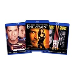Blu-ray Action Bundle, Vol. 3 (Rising Sun / Entrapment / Broken Arrow) (Amazon.com Exclusive) [Blu-ray]
