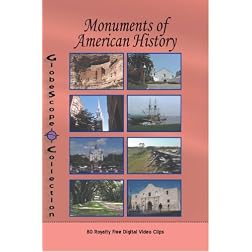 The Globescope Collection Monuments to American History Royalty Free Stock Footage