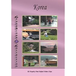 The Globescope Collection  Korea Royalty Free Stock Footage