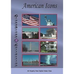 The Globescope Collection  American Icons Royalty Free Stock Footage