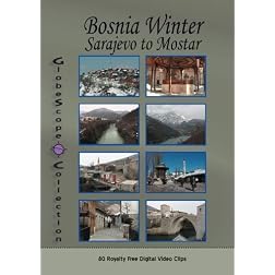 The Globescope Collection  Bosnian Winter Sarajevo to Mostar - Royalty Free Stock Footage