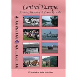 The Globescope Collection Central Europe Austria, Hungary, Czech Republic-Royalty Free Stock Footage
