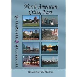 The Globescope Collection  North American Cities, East Royalty Free Stock Footage