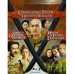 Crouching Tiger Hidden Dragon / Curse of the Golden Flower / House of Flying Daggers Trilogy [Blu-ray]