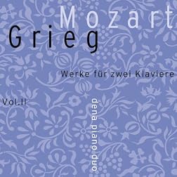 Mozart / Grieg: Werke Fur Zwei Klaviere Vol 2 [Blu-ray]
