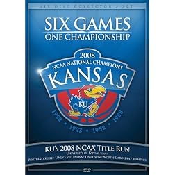 2008 Kansas NCAA Title Run Six Games One Championship