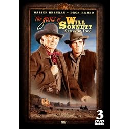 The Guns of Will Sonnett - Season Two - 3 DVD Set - 23 episodes IN COLOR