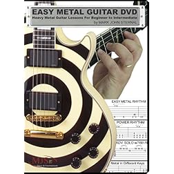 EASY METAL GUITAR DVD - Heavy Metal Guitar Lessons For Beginner through Intermediate