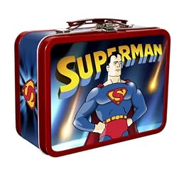 Superman Cartoons Collectable Tin with Handle
