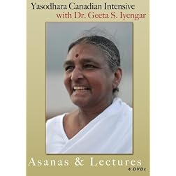 Yasodhara Canadian Intensive with Dr. S. Geeta Iyengar - Asanas & Lectures - 4 disc set