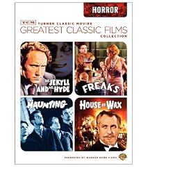 TCM Greatest Classic Films Collection: Horror (House of Wax 1953 / The Haunting 1963 / Freaks / Dr. Jekyll and Mr. Hyde 1941)