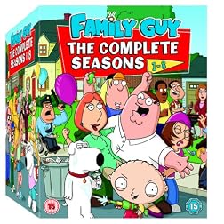 Family Guy - Complete Seasons (1-8) (PAL/Region 2) (24 DVD box set)
