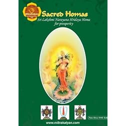 Sacred Fire Ceremony For Prosperity - Lakshmi Narayana Hrudaya Homa - PAL 2 Disc DVD