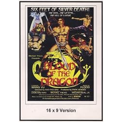 Blood Of The Dragon 16x9 Widescreen TV.