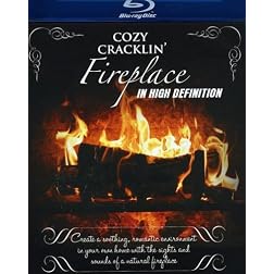Cozy Cracklin' Fireplace [Blu-ray]
