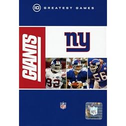 NFL: New York Giants - 10 Greatest Games