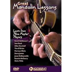 Great Mandolin Lessons-Learn From Nine Master Players
