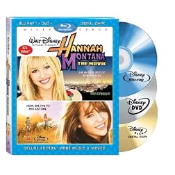 Hannah Montana The Movie (3-Disc Combo Pack Blu-ray + DVD + Digital Copy) [Blu-ray]