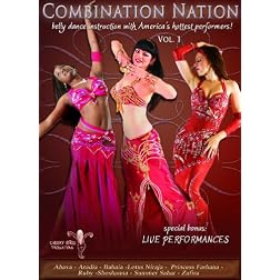 Combination Nation Vol 1: Belly Dance Instruction with America's Hottest Performers
