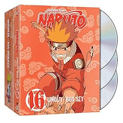 Naruto Uncut Box Set 16 (Trading Cards) (3pc)