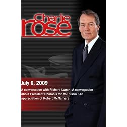 Charlie Rose - Richard Lugar /  President Obama's trip to Russia /  Robert McNamara  (July 6 2009)
