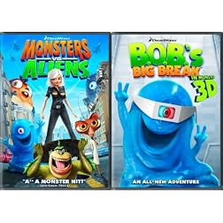 Monsters vs. Aliens/B.O.B.'s Big Break in Monster 3D: Ginormous Double Pack