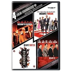 Ocean's Collection: 4 Film Favorites (Ocean's Eleven 2001 / Ocean's Twelve / Ocean's Thirteen / Ocean's Eleven 1960)