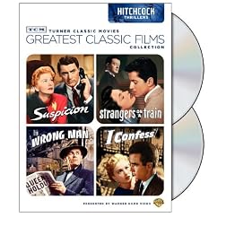 TCM Greatest Classic Films Collection: Hitchcock Thrillers (Suspicion / Strangers on a Train / The Wrong Man / I Confess)