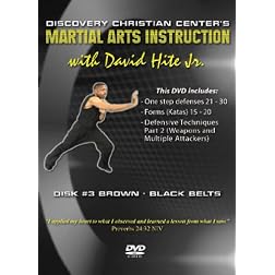 Martial Arts Instruction with David Hite Jr. - Brown/Black Belts