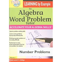 The Algebra Word Problem Tutor: Number Problems