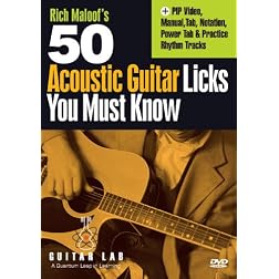 50 Acoustic Guitar Licks You Must Know!
