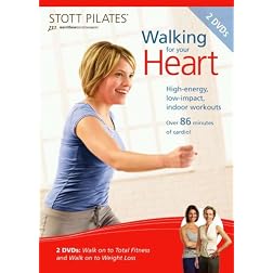 STOTT PILATES: Walking for Your Heart 2 DVD Set