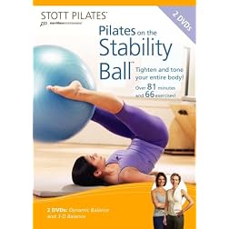 STOTT PILATES: Pilates On The Stability Ball 2 Pack