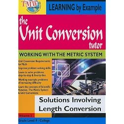 The Unit Conversion Tutor: Solutions Involving Length Conversion