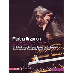 Martha Argerich: Live at Verbier Festival - Bach/Mozart / Grieg / Bartok / Lutoslawski / Shostakovich (2008)