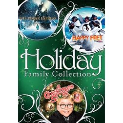 Holiday Family Collection: The Polar Express/Happy Feet/A Christmas Story