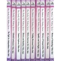 Complete Early U.S. History And Modern U.S. History Video Quiz Series (10 Pack)