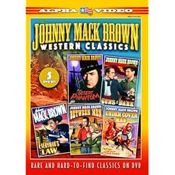 Johnny Mack Brown Western Classics (Desert Phantom  (1936) / Guns In The Dark (1937) / Everyman's Law (1936) /  Between Men  (1935) / Under Cover Man  (1936) (5-DVD)