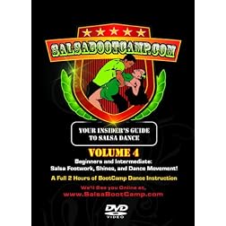 SalsaBootCamp: Beginning & Intermediate Salsa Dance, Volume 4!