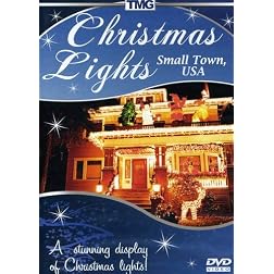 Christmas Lights Small Town USA