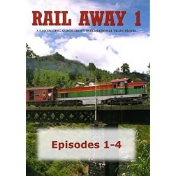 Rail Away 1, Episodes 1-4: United States (Colorado), Portugal, Sri Lanka, Denmark, Sweden