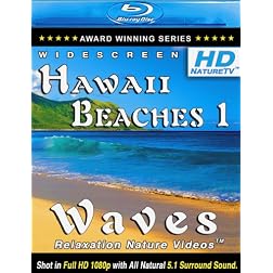 HD HAWAII BEACHES 1 / WAVES Relaxation Nature Videos [Blu-ray]