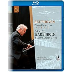 Daniel Barenboim/Staatskapelle Berlin: Beethoven - Piano Concertos 1-5 [Blu-ray]