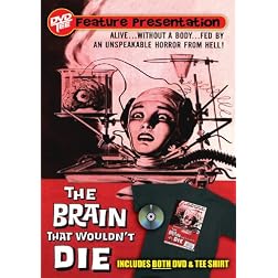 The Brain that Wouldn't Die DVDTee (Size XL)