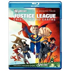 Justice League: Crisis on Two Earths (Amazon Exclusive with Lithograph) [Blu-ray]
