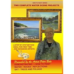 How to Paint Waterscenes in Oils Mimosa Beach and Daylesford Lake