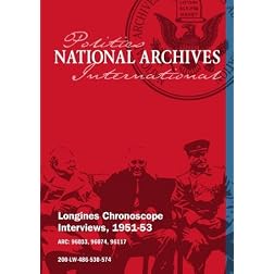 Longines Chronoscope Interviews, 1951-53