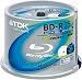 TDK 録画用ブルーレイディスク BD-R 25GB 1-4倍速 ホワイトワイドプリンタブル 50枚スピンドル BRV25PWB50PK