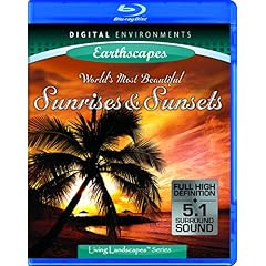 Living Landscapes: Earthscapes - World's Most Beautiful Sunrises & Sunsets [Blu-ray]