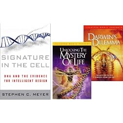 Signature in the Cell - Darwins Dilemma - Unlocking the Mystery of Life Book & 2-DVD Set